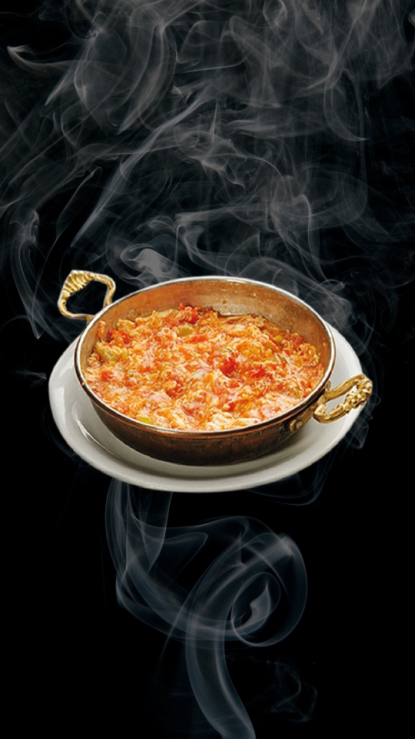 Sucuklu Kaşarlı Menemen 